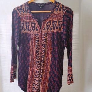 Lucky Brand Boho Style Women's Shirt